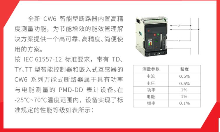 RIYUE智能型万能式断路器