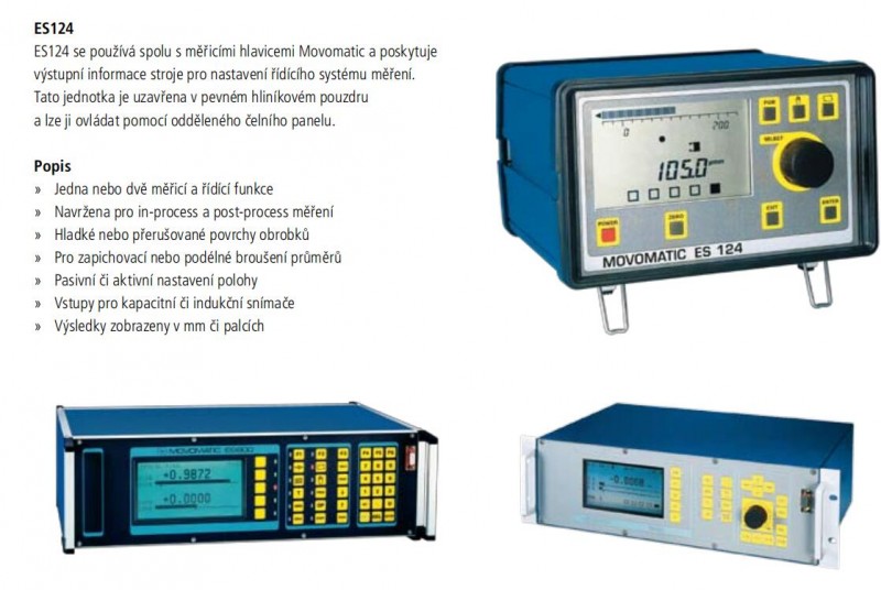 瑞士MOVOMATIC主动测量系统ES 124系列