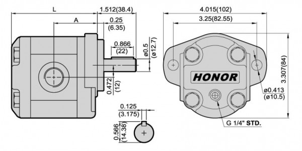 Ho<em></em>nOR 双向泵1M系列