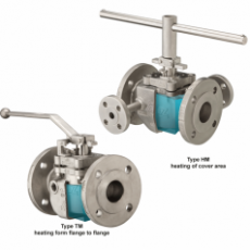 AZ VALVES 带铸造加热套的旋塞阀TM / HM系列