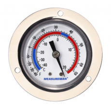 MEASUREMAN 蒸汽毛细管法兰面板安装制冷温度计系列