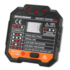 MEASUREMAN 带有电压显示的插座测试仪系列