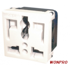 Wonpro 通用+L型安全插座（2P+E）R3系列