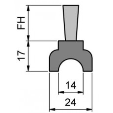 Mink Bursten 标准条刷STL1632系列